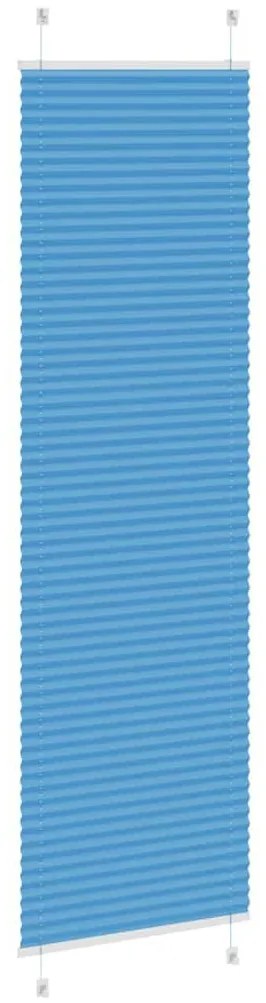 pliszírozott redőny kék 55x200 cm Szövetszélesség 54,4 cm