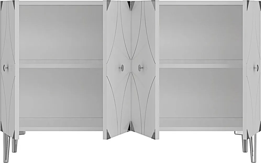 Alfa 120 - White, Silver