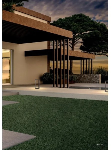 Redo 90581 - WAKE LED kültéri lámpa, 8 W, 230 V, 3000 K, 50 cm, IP65, antracit