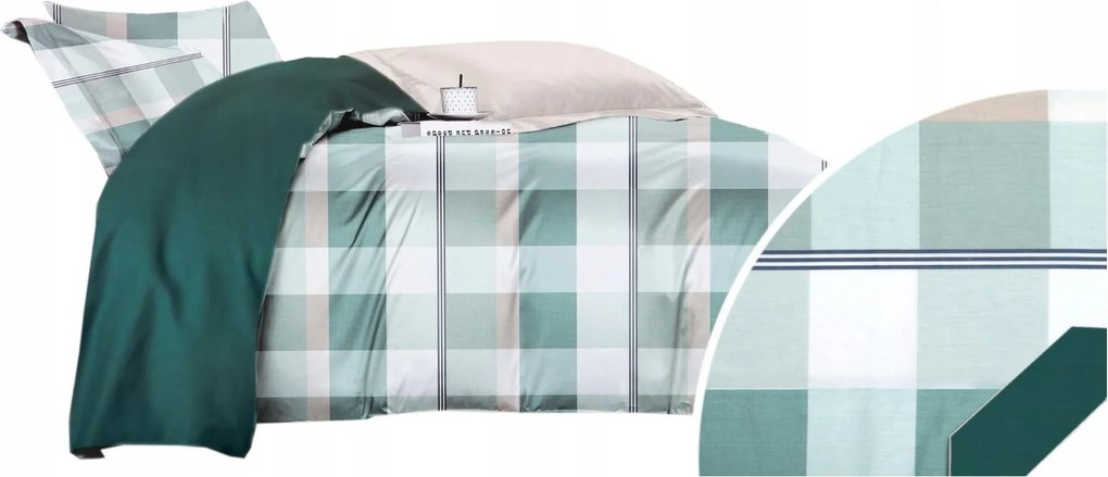 Ágyneműhuzat 160x200 Pamut Szatén Ágyneműhuzat szett 100% Pamut