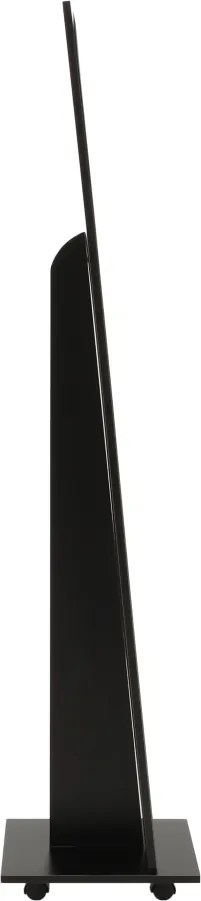 Tükör kerekeken, fekete, NEPTUN