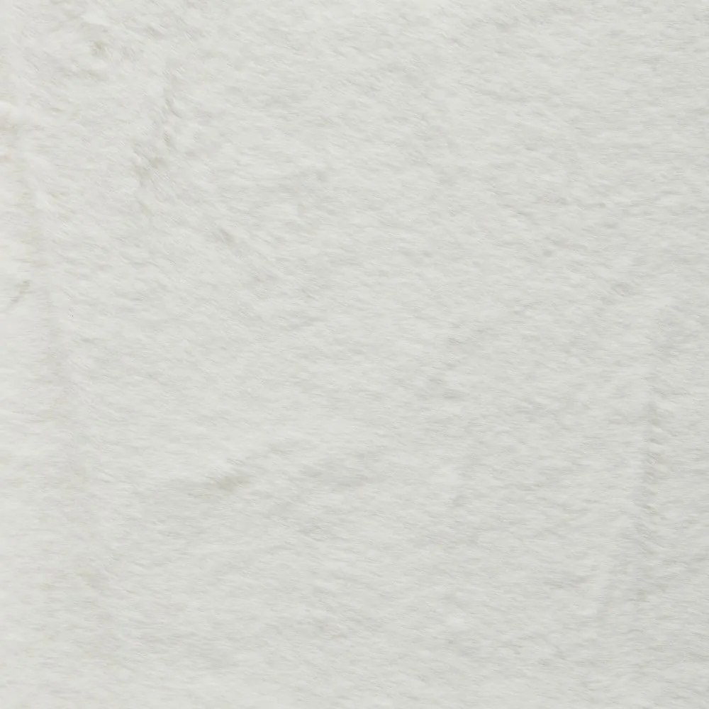 Teddy fehér szőnyeg, ⌀ 120 cm - Think Rugs