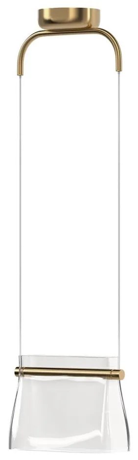 Maytoni MOD170PL-L8BS3K - LED Csillár zsinóron CABARET LED/8W/230V arany