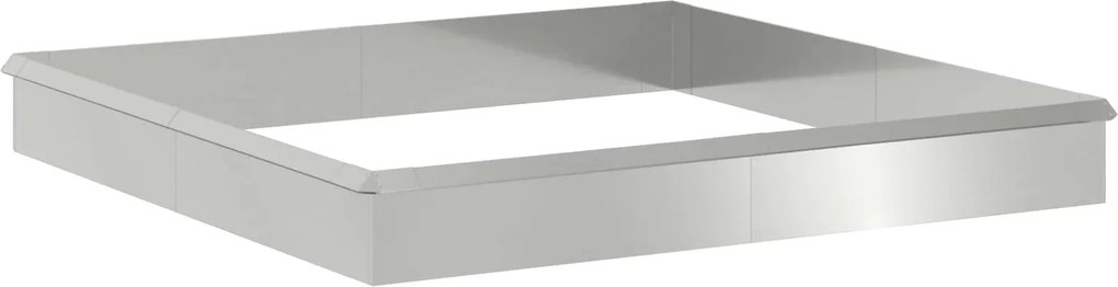 vidaXL Csiga kerítések 12 pcs Ezüst Horganyzott acél