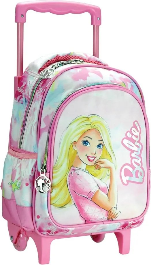 Barbie Paints gurulós ovis hátizsák, táska 30 cm