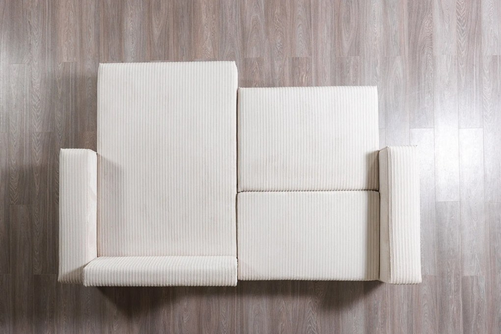 Palvin mini L-alakú kanapé, ágyazható, ágyneműtartós - LEÉRTÉKELT