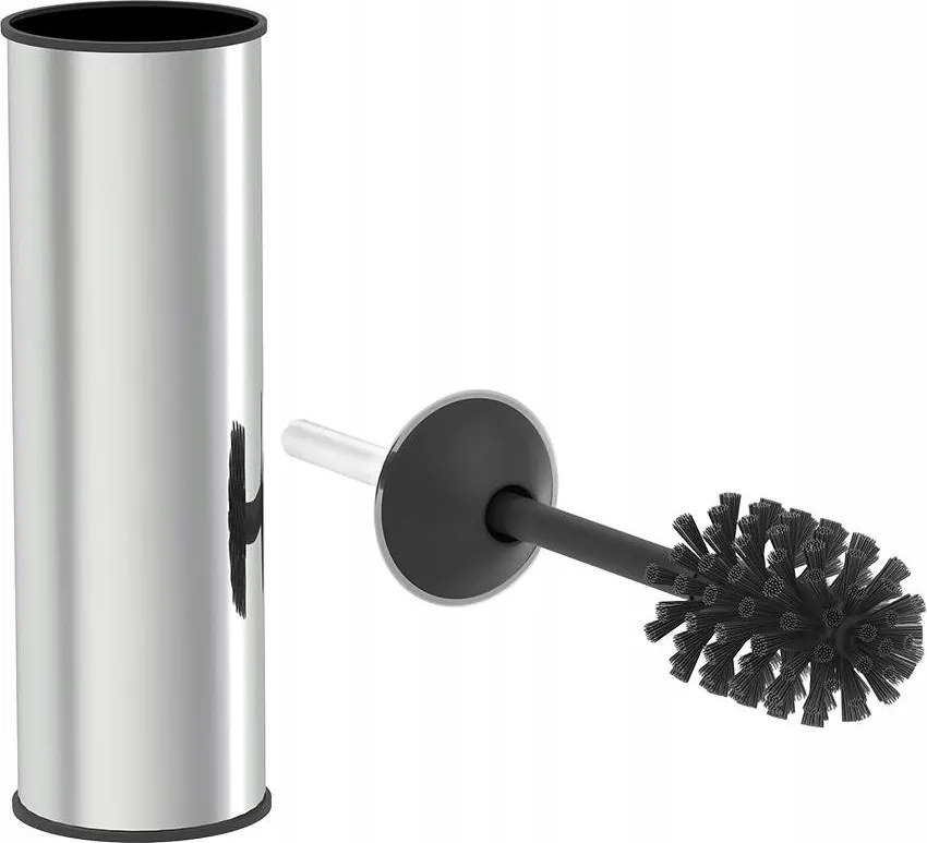 Wc kefe Easyform fogantyúval elegáns acél 36cm fényes