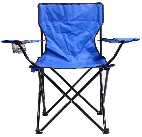 Összecsukható kempingszék kék