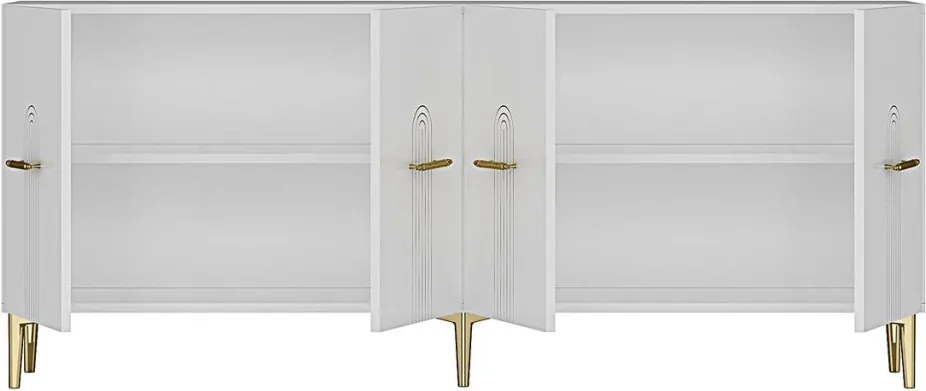 Ida 180 - White, Gold