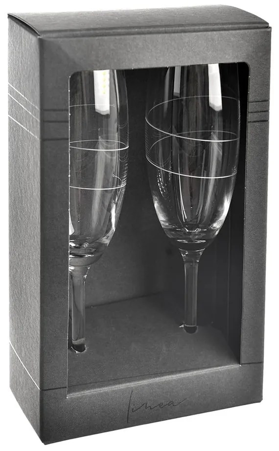 Pezsgőspohár szett 2 db-os 220 ml – Orion
