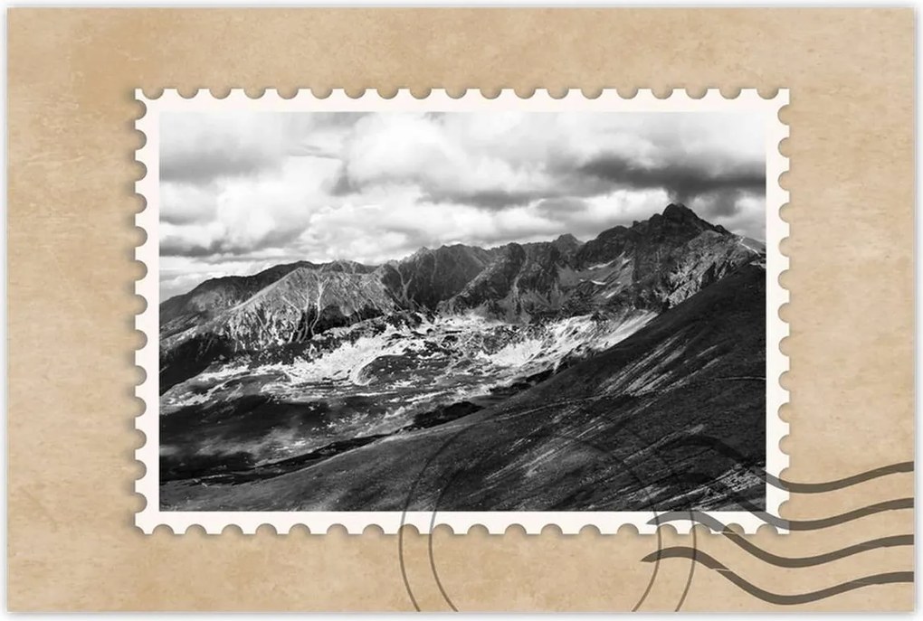 Poszterek 90x60 Tátra Lengyel hegyek Kilátás