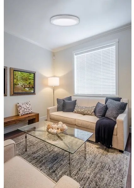 LED Mennyezeti lámpa FENIX LED/12W/230V 2900/3900/5800K átm. 16,8 cm fehér