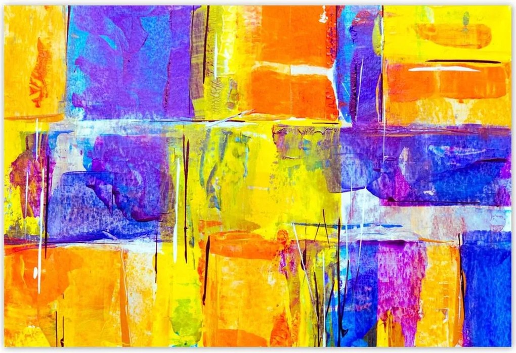 Poszterek 155x105 Absztrakt Paradicsommadár