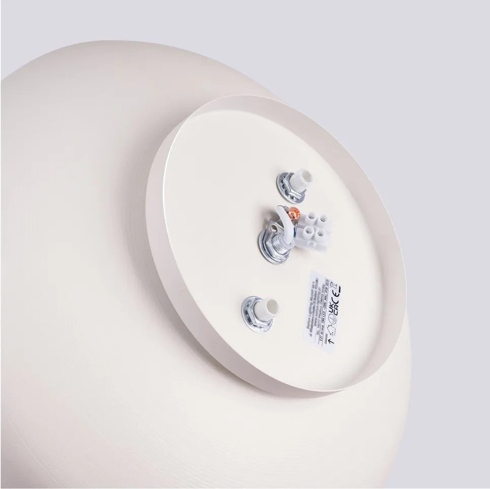 Krémszínű mennyezeti lámpa ø 30 cm Blacko – Sollux