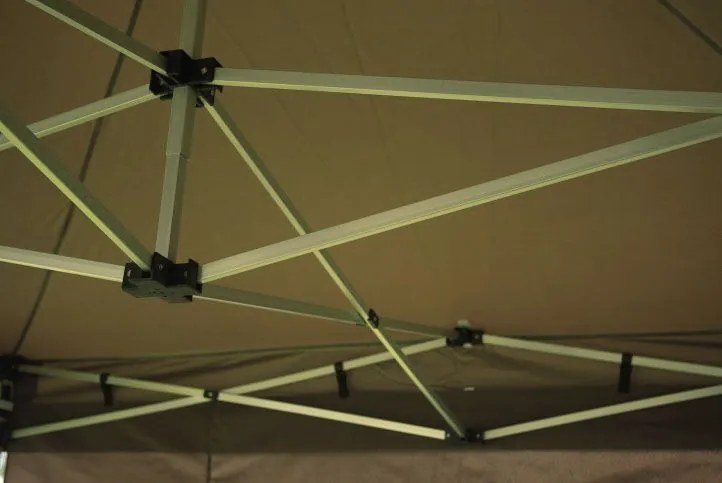 GARTHEN Kerti sátor összecsukható PROFI 3 x 6 m krém