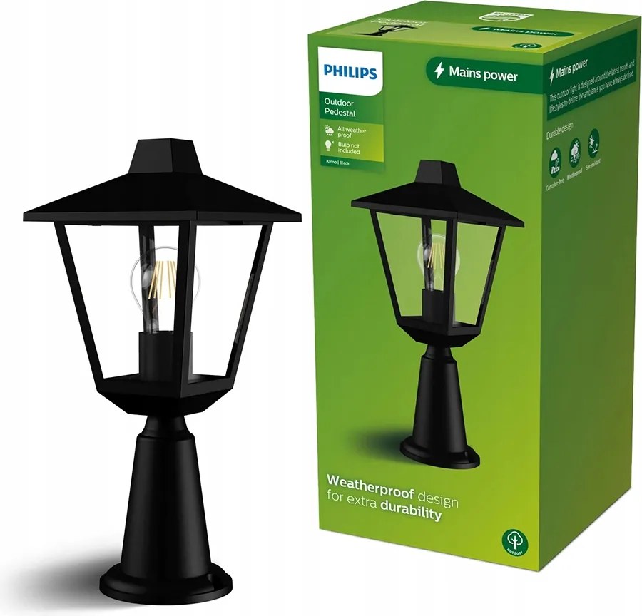 Philips LED-es állólámpa kültéri kerti oszlop Kinno Lámpa 39 cm