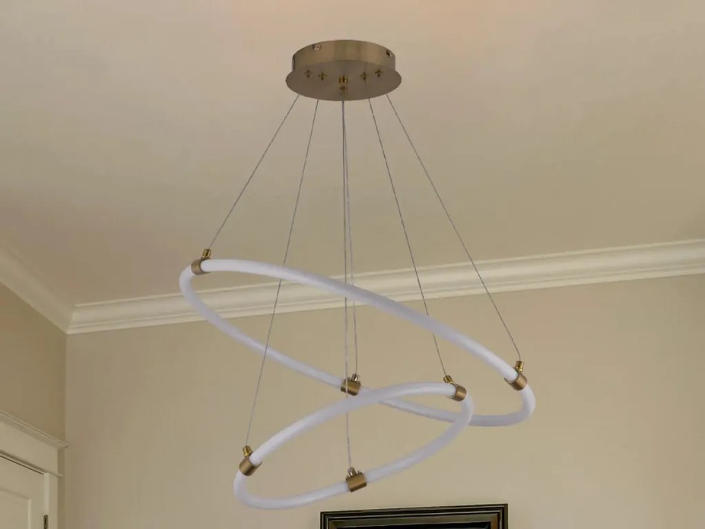 NEDES J4359-G Modern Led Függesztett Lámpa IP20