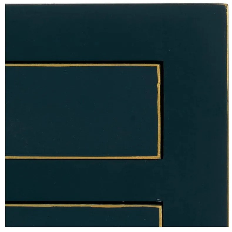 Kék konzolasztal 26x85 cm Diana – Ixia