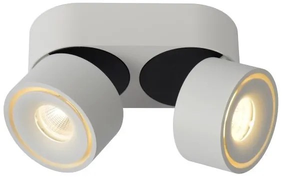 Lucide 35911/16/31 - LED Dimmelhető spotlámpa YUMIKO 2xLED/8W/230V fehér