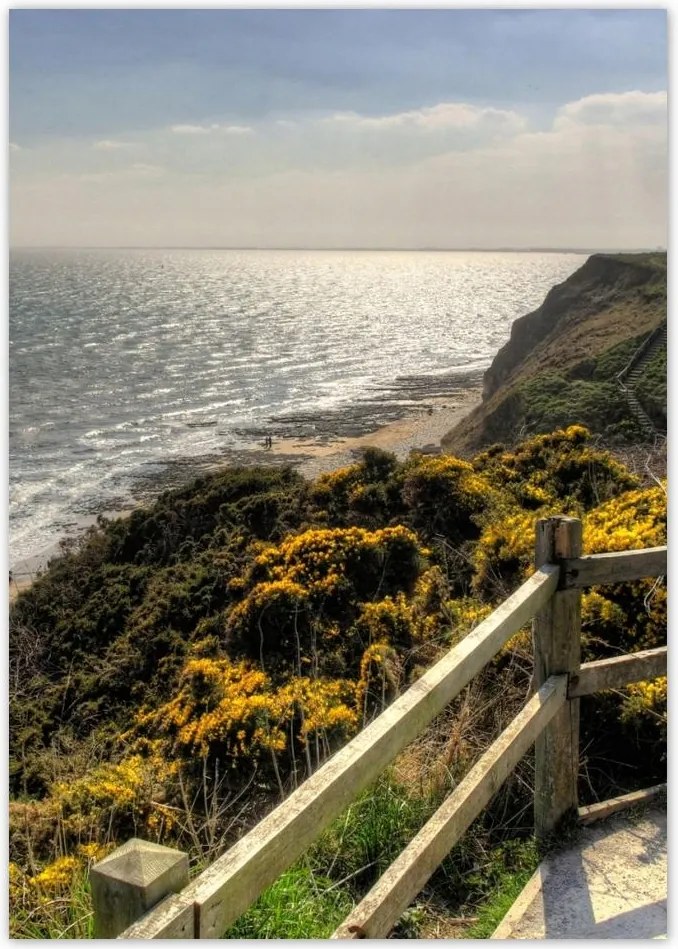 Poszterek A4 Pion Esti kép Balti-tenger