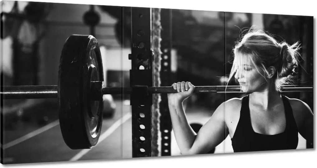 Vászonkép 60x30 Edzőterem Edzés Teljesítmény