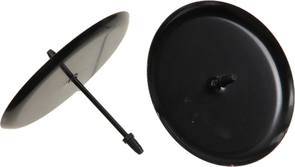 Gyertyatartó Állvány Gyertyatartó 8cm 4 db fekete