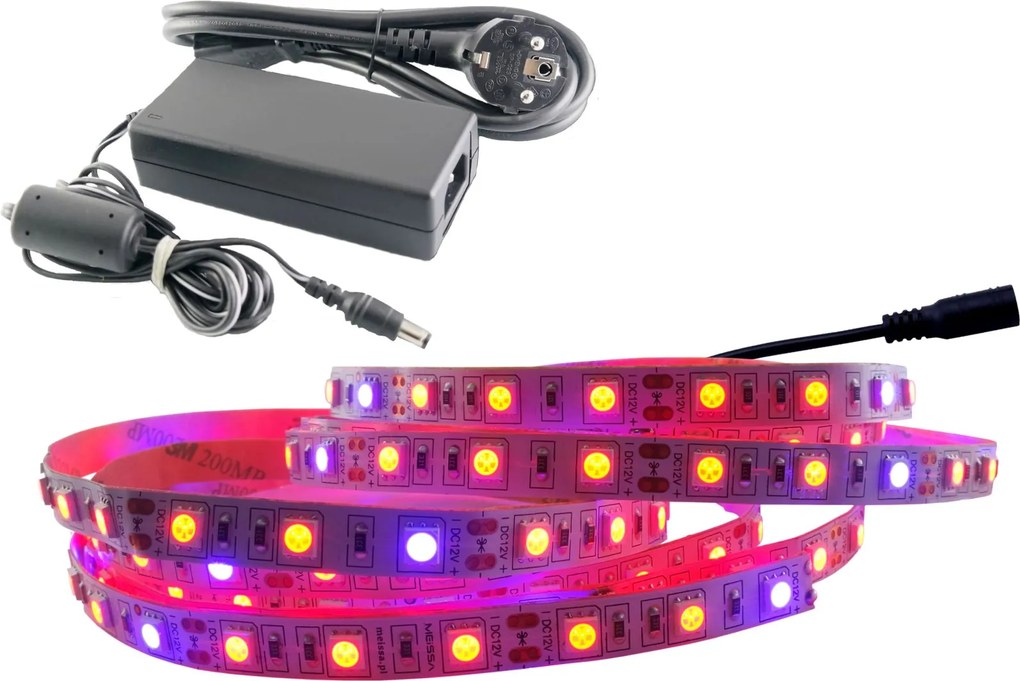 Grow LED-es növényvilágító szett 5m