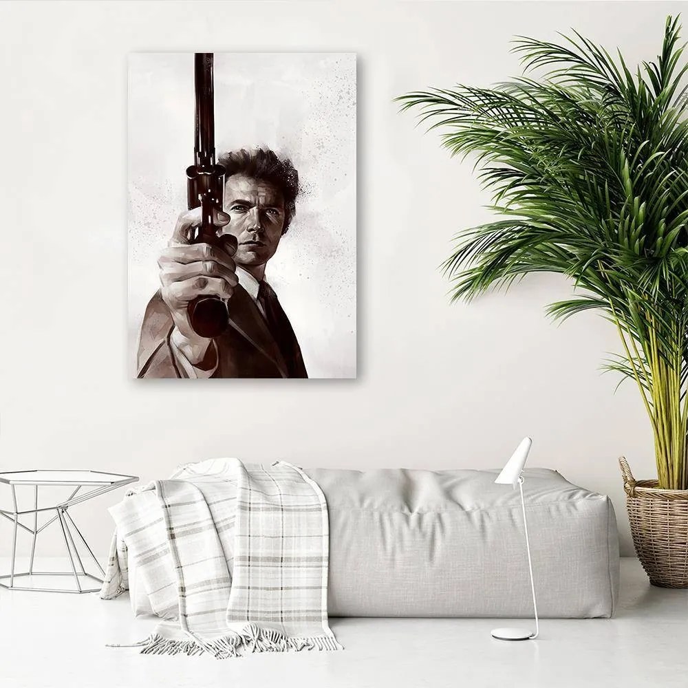Gario Vászonkép Piszkos Harry, Clint Eastwood - Dmitry Belov Méret: 70 x 100 cm