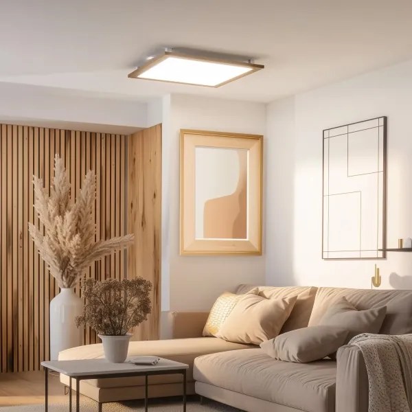 Eglo - LED felületre szerelhető panel SALOBRENA LED/31W/230V barna