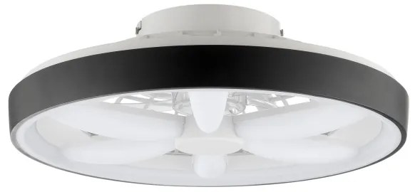 Brilliant - GAIANO LED/48W/230V RGBW mennyezeti ventilátor fekete +DO