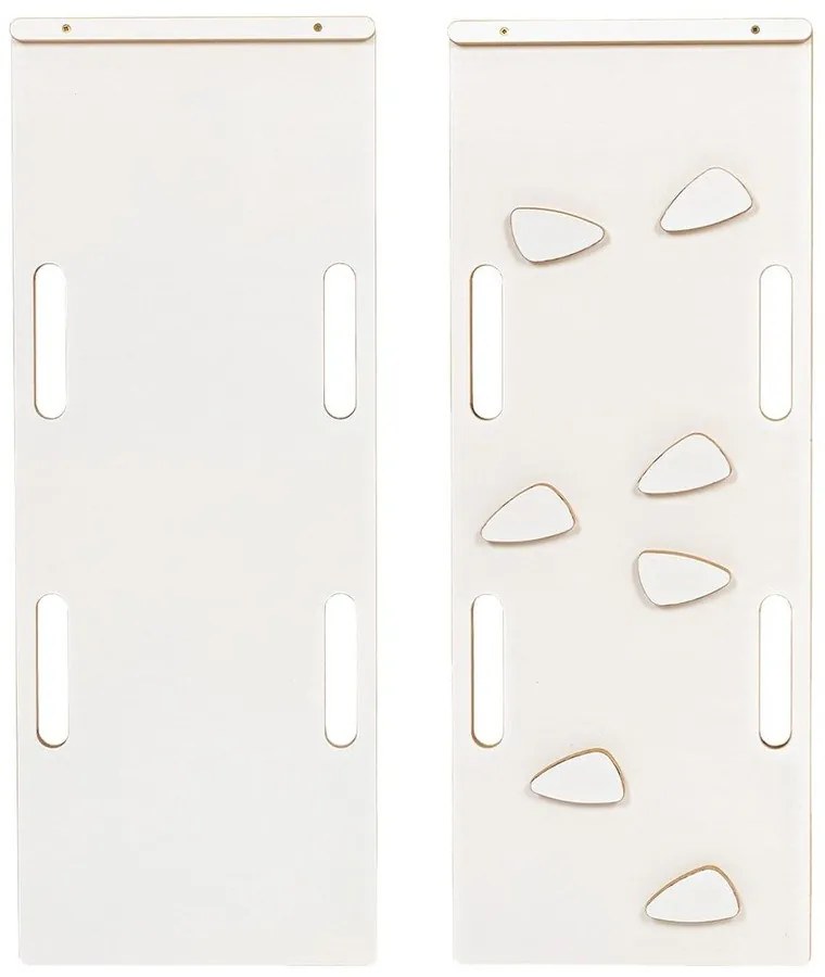 Fehér borovi fenyő hinta 39x75x38 cm Montessori – Meowbaby