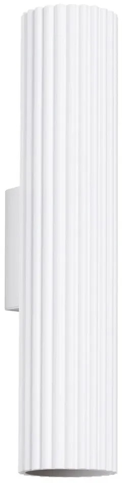 Fehér fali lámpa Gleam – Sollux