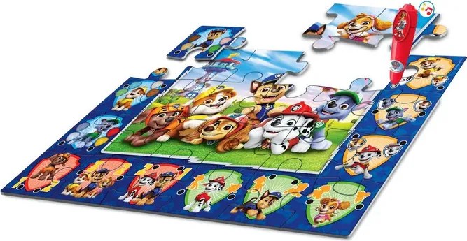 Mancs Őrjárat Team interaktív 24 db-os puzzle Clementoni