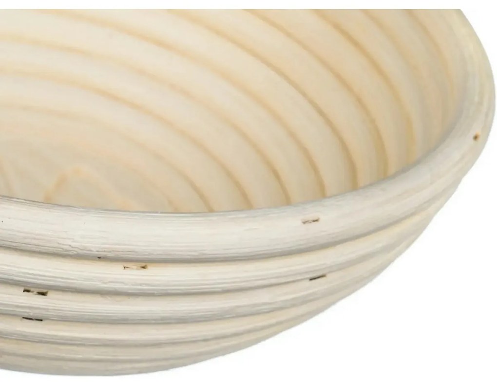 Banquet Kerek kenyérkosár kenyérkelesztéshezNatural átmérő 21 x magasság 7,5 cm, négylevelű