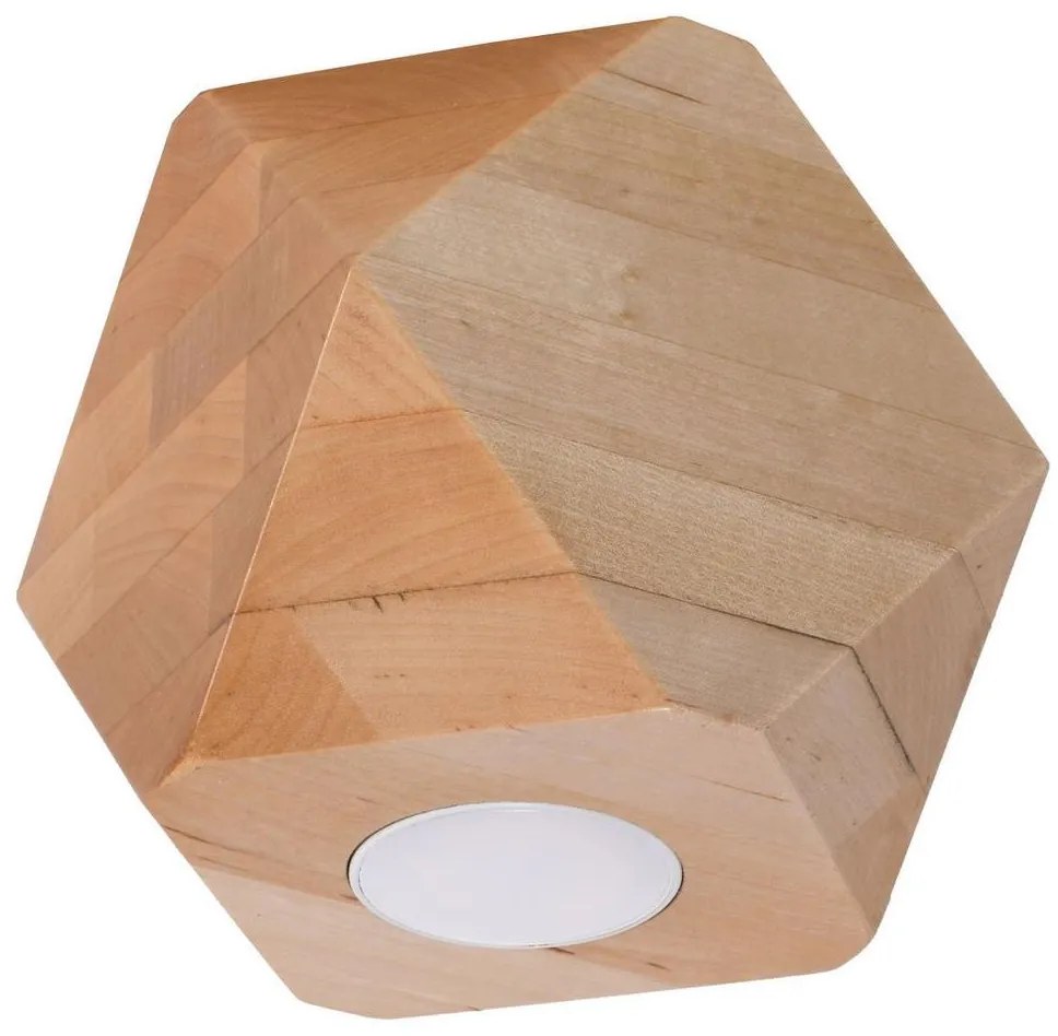 Sollux SL.1009 - Mennyezeti lámpa WOODY 1xGU10/40W/230V