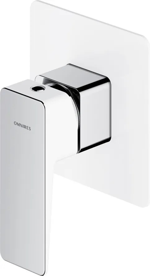 Parma falsík alatti zuhany csaptelep króm /fehér /crb/ (PM7445CRB) /sm/