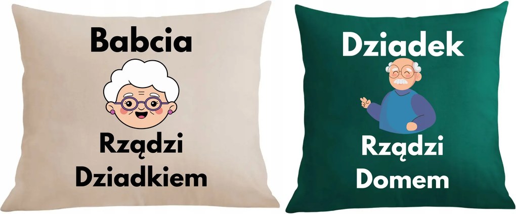 Párnák párnahuzat Ajándék Nagymama és Nagypapa napja Ajándék nagypapa nagymamájának