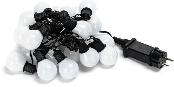 Aigostar - LED RGBICW okos kültéri MESH fényfüzér 25× LED, 5 m, IP44 + távirányító