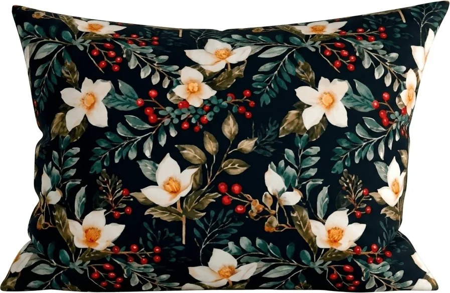 Mikroszálas párnahuzat WINTER MAGNOLIA 50x70 cm, színes