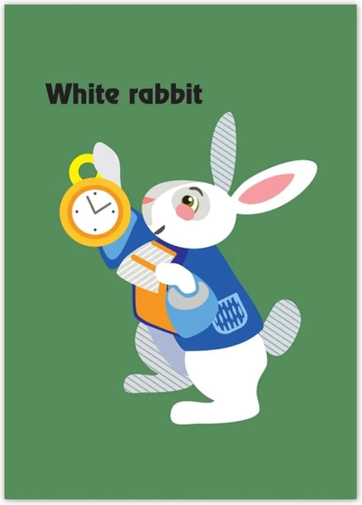 Poszterek 50x70 Nyúl Csodaországban