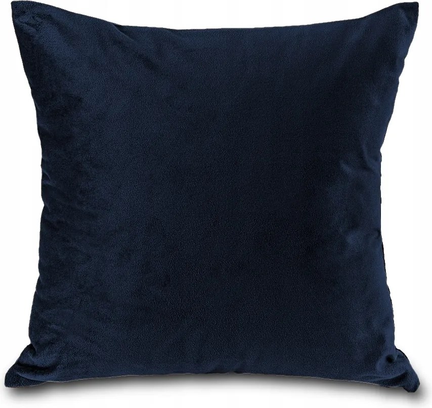 Párnahuzat 40x40 Sötétkék Velúr Velvet Dekoratív