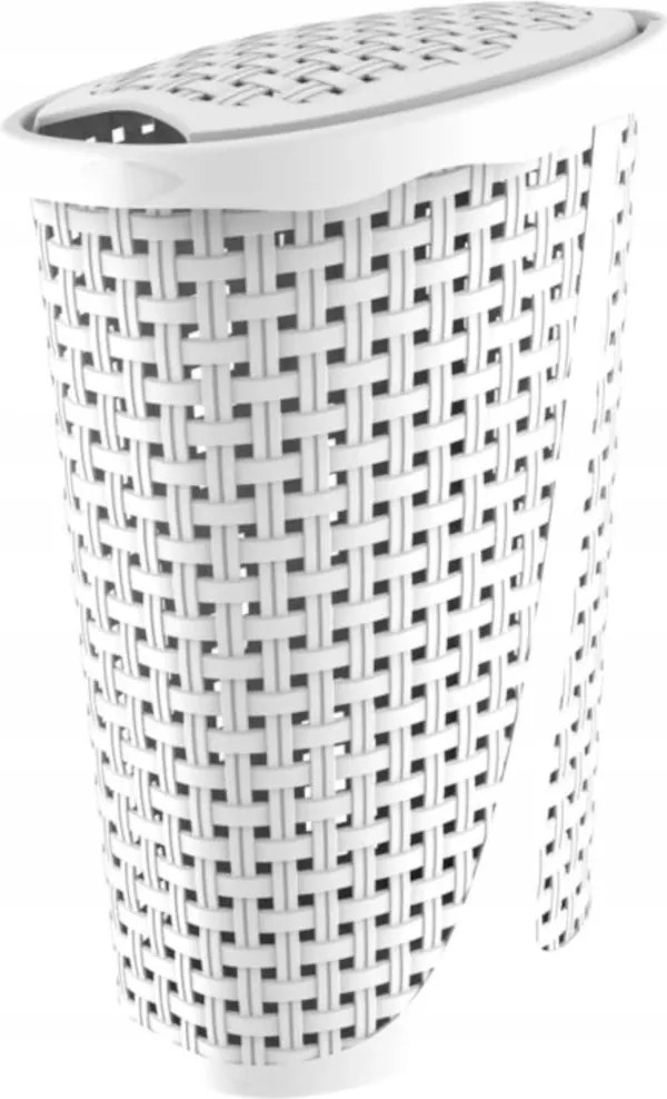 Bama Paglia szennyestartó kosár, 43 l, fehér