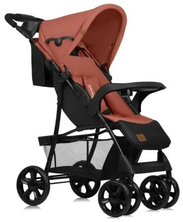 Lionelo - Babakocsi EMMA PLUS tégla/fekete