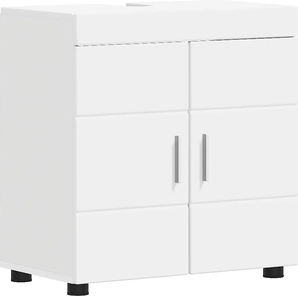 vidaXL Fürdőszobai Szekrény Szett TULUM Fehér 60 x 34 x 63 cm Faanyag