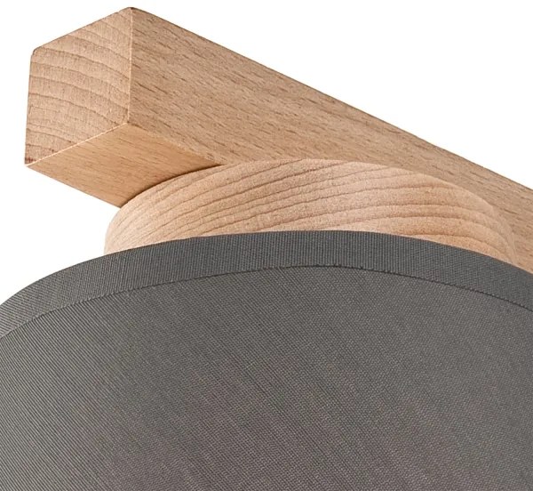 Fali lámpa ELLIE 1xE27/60W/230V szürke