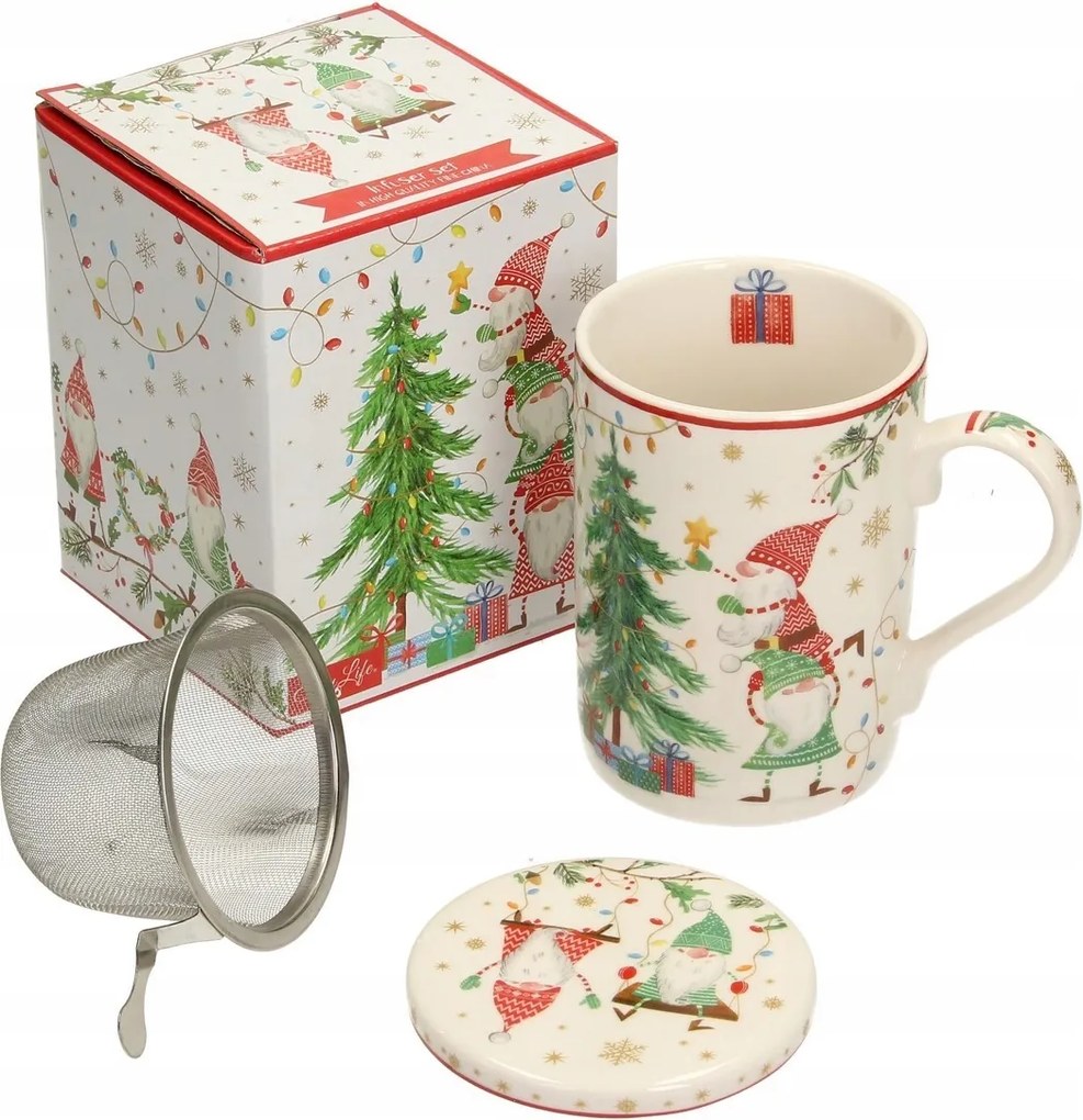 Christmas Tree bögre, karácsony , 9 x 12 x 12 cm