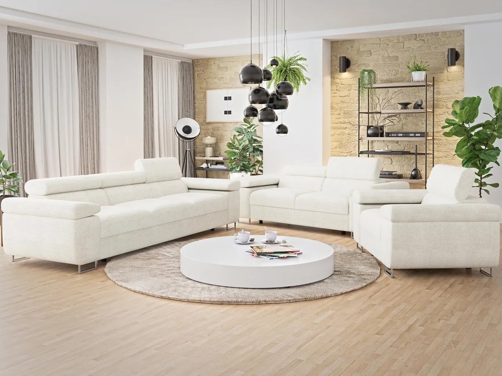 Ülőgarnitúra 3+2+1 Terazuro 3+2+1 (krém) . 1105859
