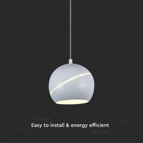 LED Csillár zsinóron érintős LED/8,5W/230V 3000K fehér