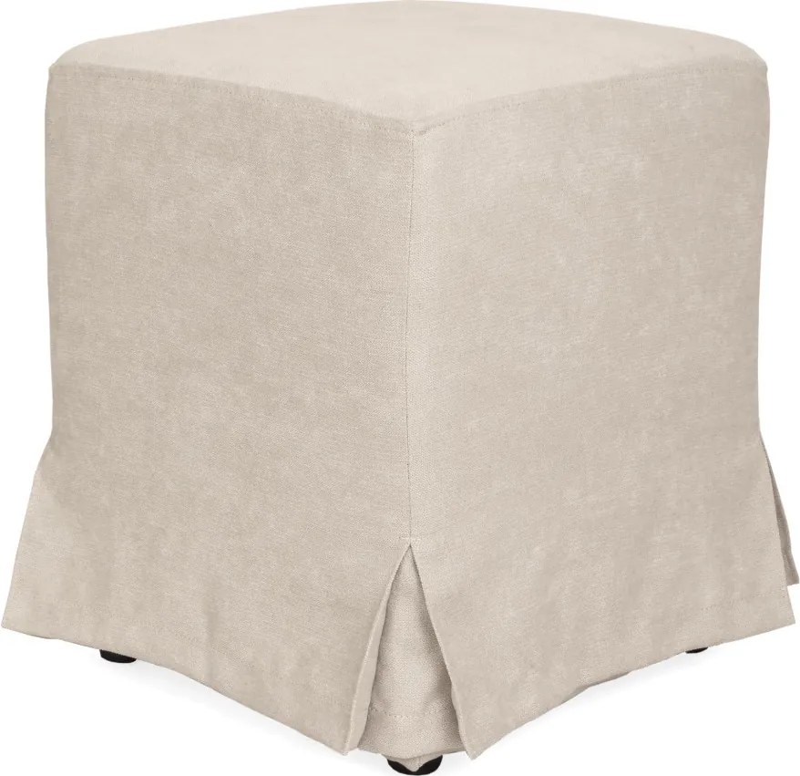 Cube puff huzat K08 - krém szövet R