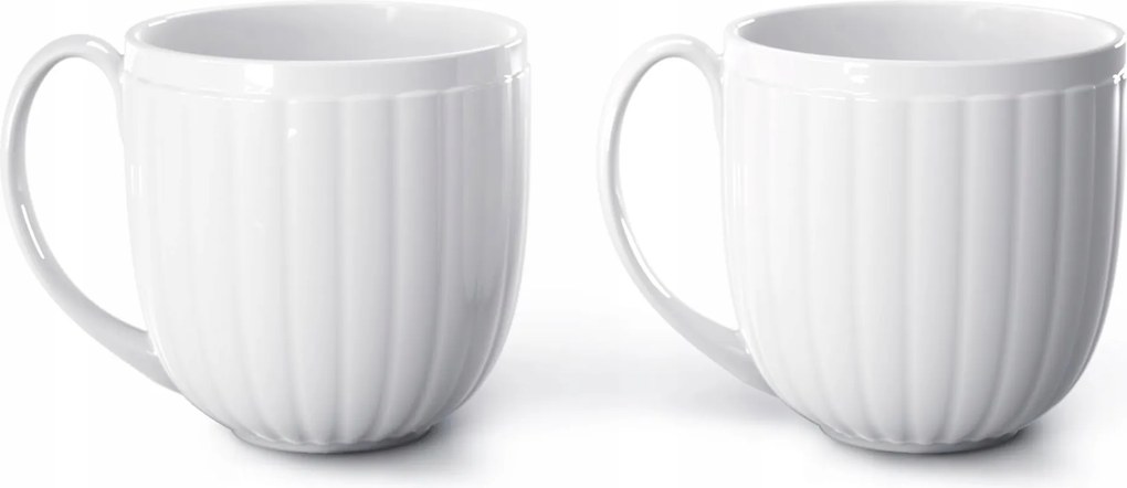 Georg Jensen Bernadotte Porcelán bögre 300 ml 2 db Fehér